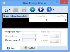 Simple Column Interpolation